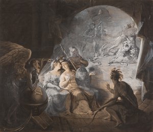 ティー・タックス・テンペスト オラクル、1774年。 作： John Dixon
