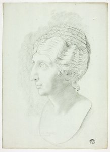 ローマ女帝の胸像 作： John Downman