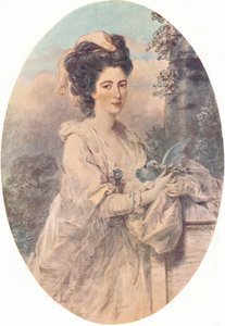 ミスイザベラハンター、1781年、1907年 作： John Downman