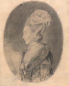 女性の肖像 作： John Downman