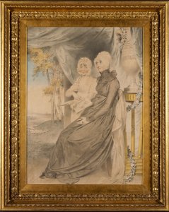 Die entschlossene Witwe Mrs. Croad und ihre einzige Tochter 作： ジョン・ダウンマン