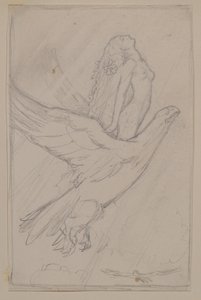 太陽に到達しようとするCeyte（鉛筆 作： John Duncan