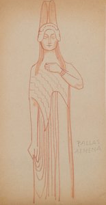 パラスアテナ（鉛筆） 作： John Duncan