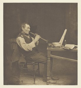 クラリオネット奏者、c. 1897年。 作： John E. Dumont