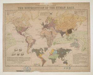 人類の分布を示す民族誌マップ 作： John Emslie