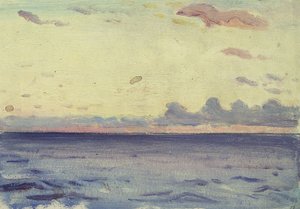 カスティーリャ」からの海景 作： John Everett