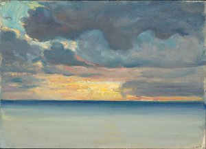 カスティーリャ」からの海景 作： John Everett
