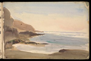 海景、スケッチブック 作： John Everett
