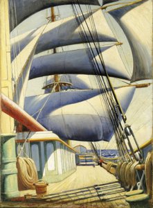 天気の良い日のエンディミオンの眺め。ハーバート・バーナード・ジョン・エヴェレット（1876-1949）作 油彩・キャンバス 作： John Everett