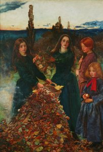 秋の葉 作： John Everett Millais