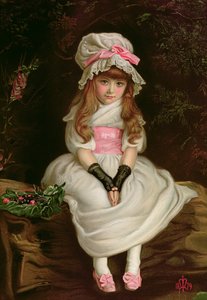 チェリー・ライプ、1879 作： John Everett Millais