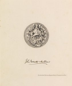 紋章 作： John Everett Millais