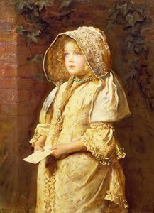スクワイアのために、1882 作： John Everett Millais