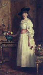 ジョン・エヴァレット・ミレイ（1829-1896）作 ガートルード・ヴァンダービルト・ホイットニー