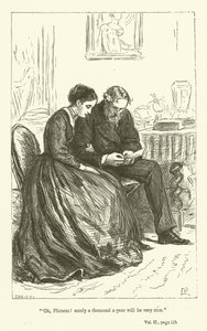 Anthony TrollopeによるPhineas Finnのイラスト 作： John Everett Millais