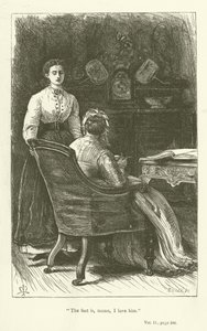 Anthony TrollopeによるPhineas Finnのイラスト 作： John Everett Millais