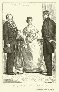 Anthony TrollopeによるPhineas Finnのイラスト 作： John Everett Millais