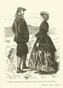 Anthony TrollopeによるPhineas Finnのイラスト 作： John Everett Millais