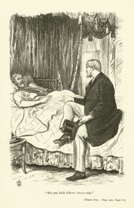 Anthony TrollopeによるPhineas Finnのイラスト 作： John Everett Millais