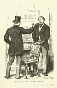 Anthony TrollopeによるPhineas Finnのイラスト 作： John Everett Millais