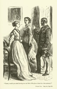 Anthony TrollopeによるPhineas Finnのイラスト 作： John Everett Millais