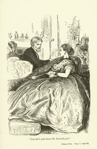 Anthony TrollopeによるPhineas Finnのイラスト 作： John Everett Millais
