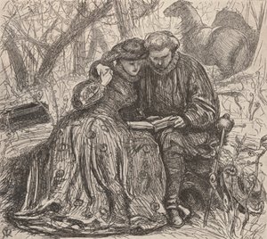 シスター・アンズ保護観察、c1850-1890、1923年のイラスト 作： John Everett Millais