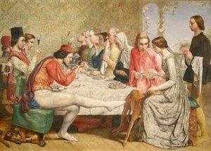 イザベラ」1849年 作： John Everett Millais