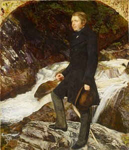 ジョン・ラスキン、1854年 作： John Everett Millais