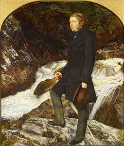 ジョン・ラスキン、1854年 作： John Everett Millais