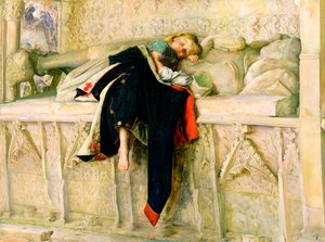 L&39;Enfant du Regiment（The Random Shot）1855（紙に油を塗った） 作： John Everett Millais
