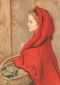 赤頭巾ちゃん 作： John Everett Millais