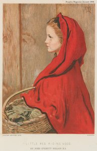 赤頭巾ちゃん 作： John Everett Millais