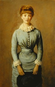 ミスエブリンオトウェイ、1880年 作： John Everett Millais