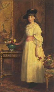 ミスガートルードヴァンダービルト、1888年 作： John Everett Millais