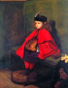 「私の最初の説教」、1863年 作： John Everett Millais