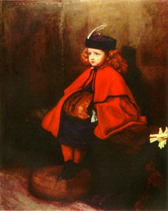 「私の最初の説教」、1863年、1947年。 作： John Everett Millais