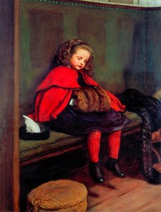 My Second Sermon」1864年 作： John Everett Millais