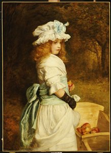 ポモナ、1882 作： John Everett Millais