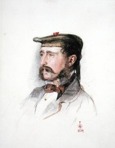 ウィリアム・モンテイスの肖像 作： John Everett Millais