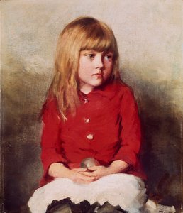若い少女の肖像 19世紀後半 作： John Everett Millais