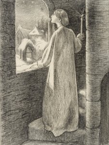 St Agnes Eve, c1857
