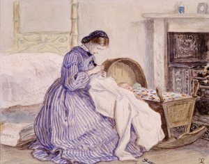 スチュワート・ハリソンの氷山 - 仕立て屋、1860 年。 作： John Everett Millais