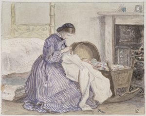 スチュワートハリソンの氷山-仕立て屋、1860年 作： John Everett Millais