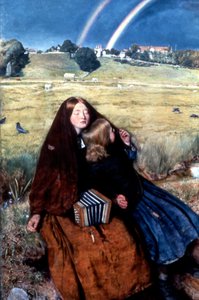 ブラインドガール、1856 作： John Everett Millais