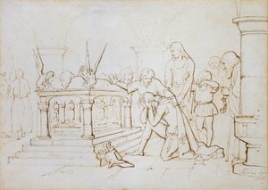 十字軍の帰還（1840年 作： John Everett Millais