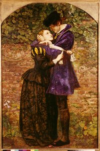 ユグノー、1852 作： John Everett Millais