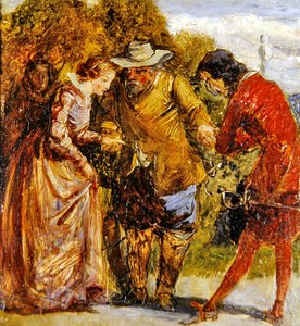 序章（油彩・パネル） 作： John Everett Millais