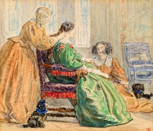 トイレットペーパー 作： John Everett Millais