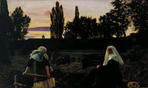 休息の谷 作： John Everett Millais